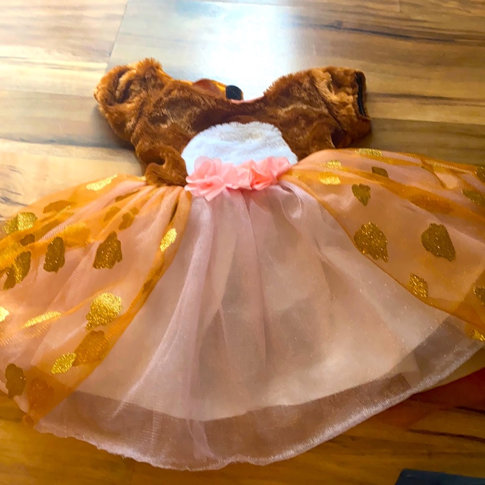 Fawn Deer Halloween Dress 3t-4t